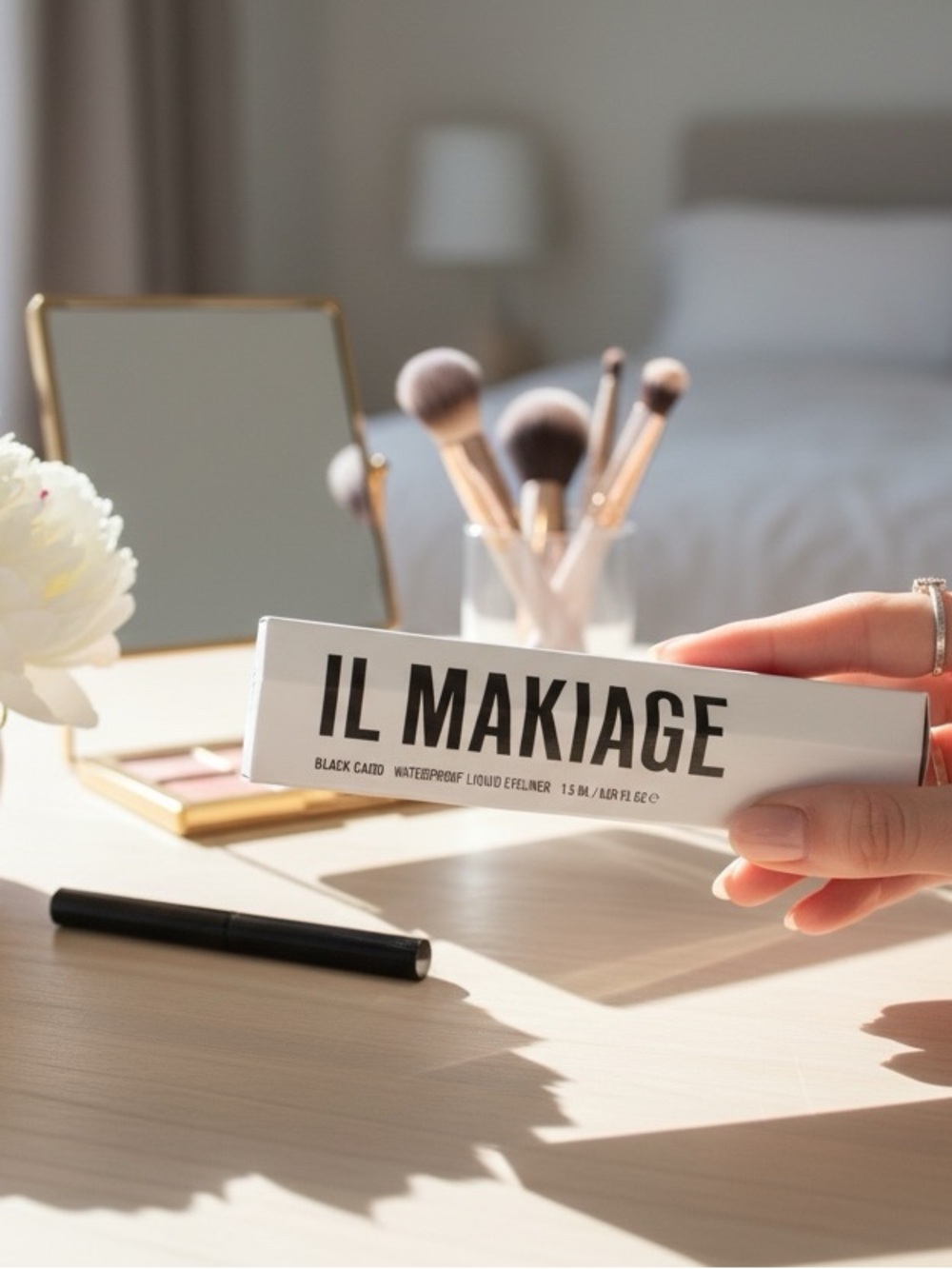 IL MAKIAGE Black Card Waterproof Liquid Eyeliner BNIB~ Vegan